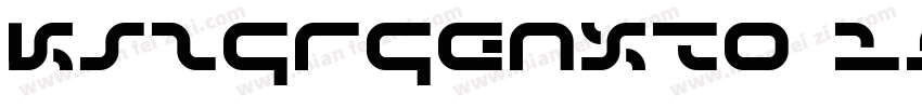 KSZQRQENXT0 19 00字体转换